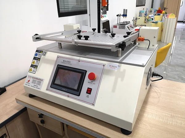 silicone product manufacturer facility with quality control equipment